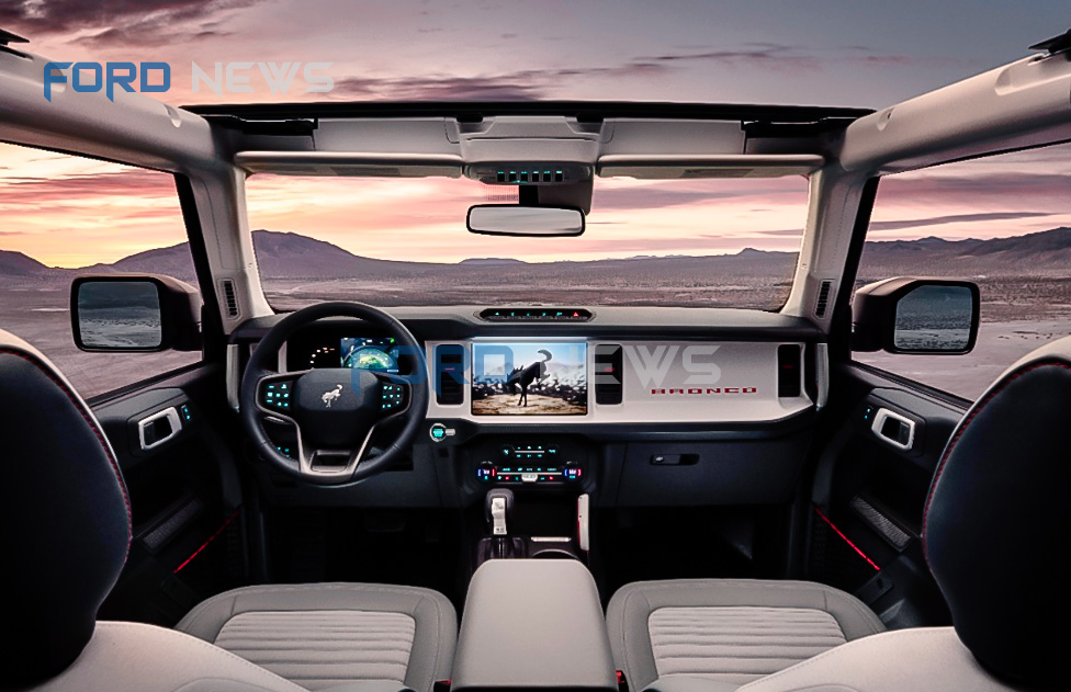 2025 Ford Bronco Interior