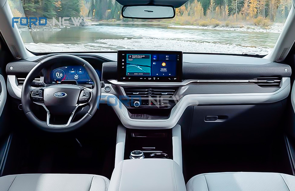 New 2025 Ford Explorer EV Interior