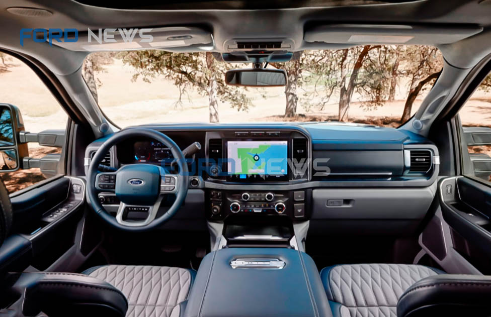 2024 Ford F-450 Interior