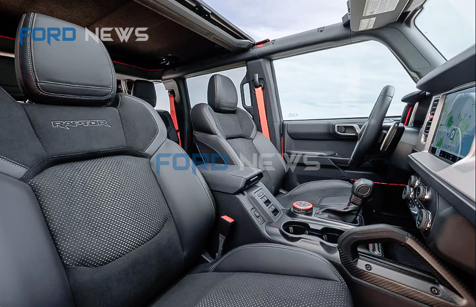 2025 Ford Bronco Raptor Interior